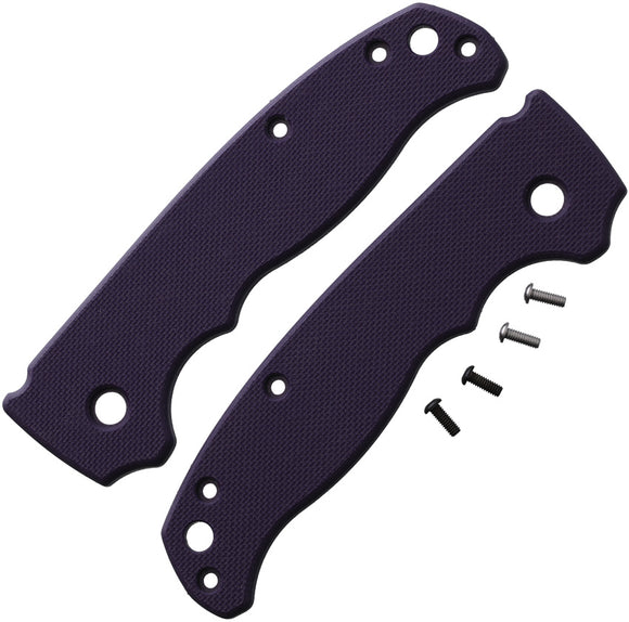 Flytanium Classic PeelPly AD 20.5 Purple G10 Knife Handle Scales 0845PH