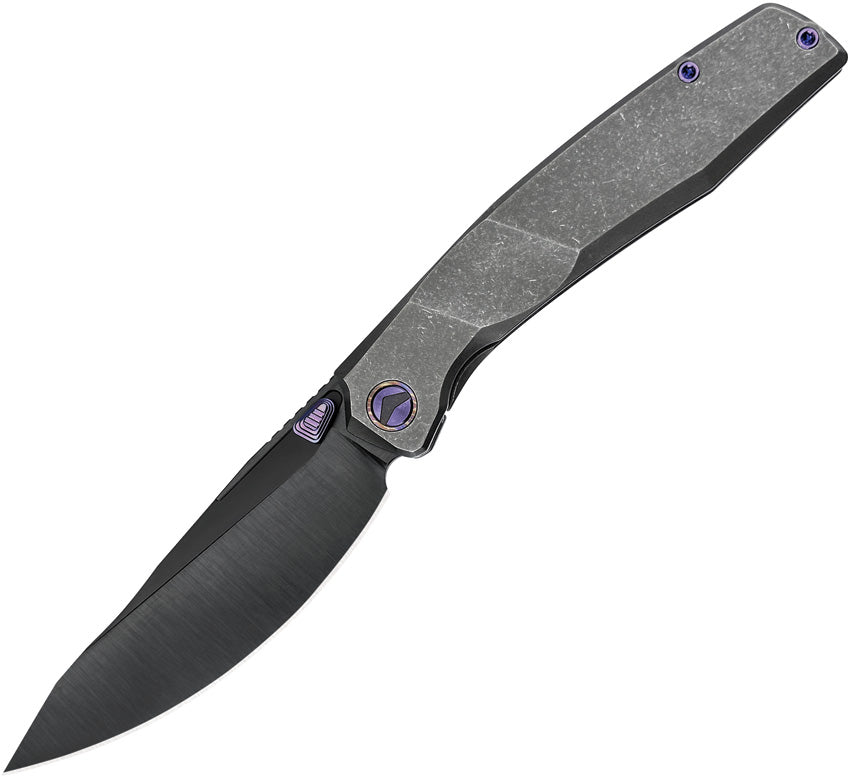 TRIVISA Dragonfly-O Crossbar Lock Silver Folding Knife | Superior