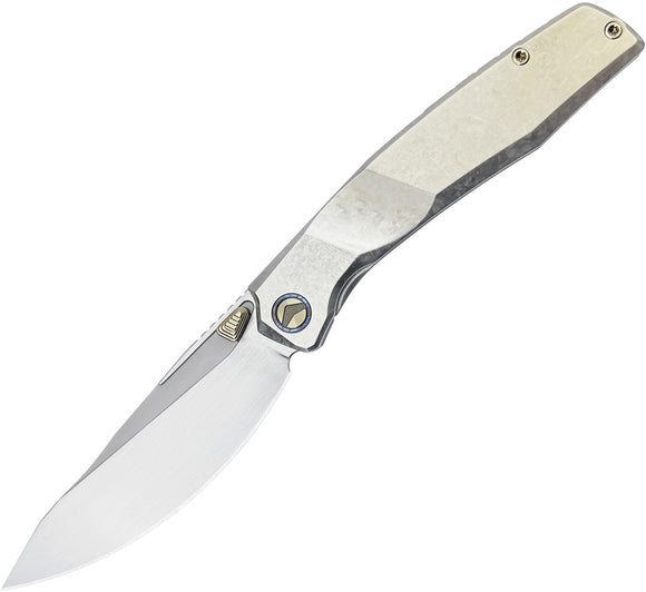 TRIVISA Dragonfly-Z Crossbar Lock Gold Folding Knife | Superior