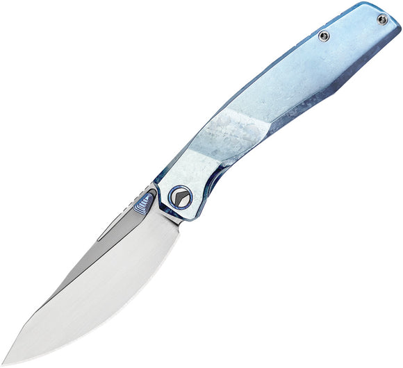 TRIVISA Dragonfly-O Crossbar Lock Silver Folding Knife | Superior