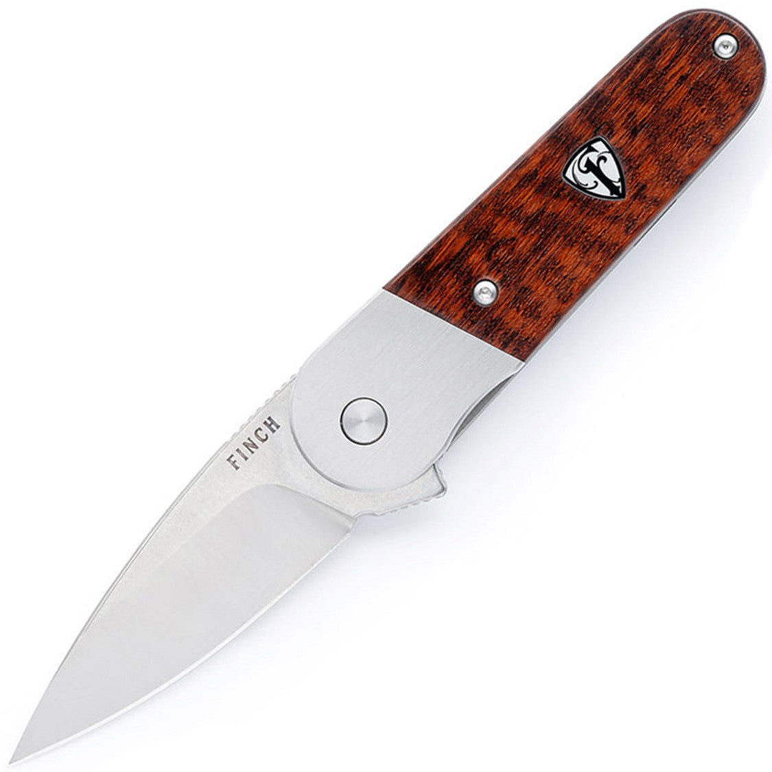 Finch Cherry Bomb Framelock Snakewood Folding 154CM Pocket Knife CB202 ...