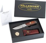 Fallkniven Phantom Anniversary Linerlock Ironwood Folding Elmax Pocket Knife PHANNIV
