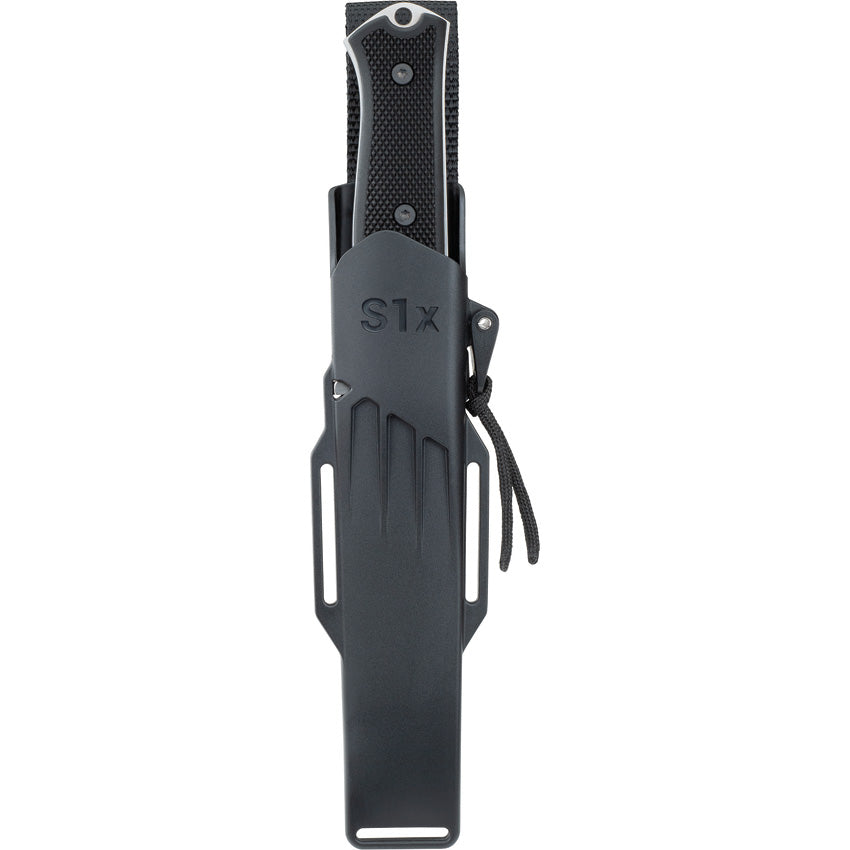 Fallkniven S1 X Series Tungsten DLC Thermorun Fixed Blade Knife S1X ...