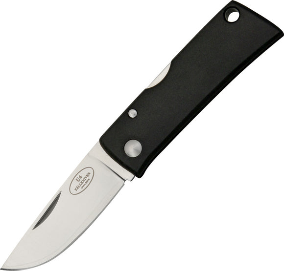 Fallkniven Wolfs Tooth Lockback Black Folding 3G Steel Drop Pt Pocket Knife U4