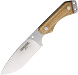 Forester Esqueleto Olive Wood MV-58 Stainless Fixed Blade Knife w/ Sheath 001O