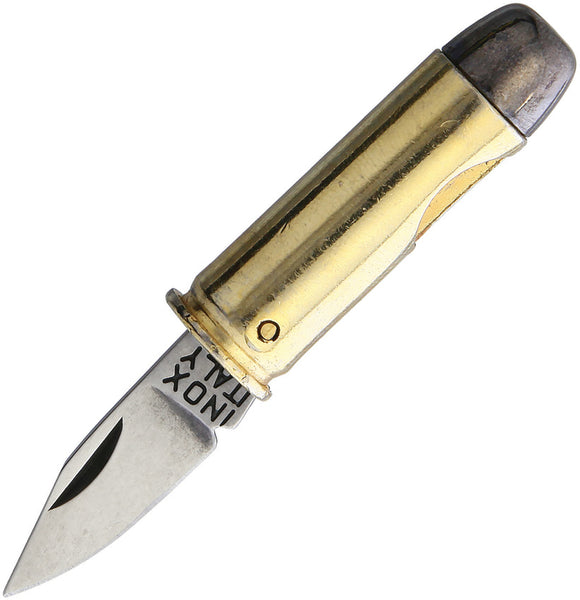 Fox Pallottola 44Mag Bullet Aluminum Folding 420C Stainless Pocket Knife 201