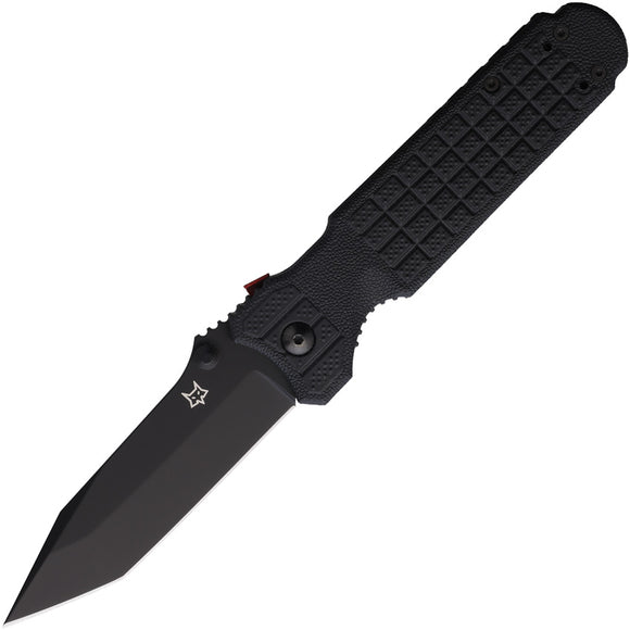 Fox Predator Evolution Linerlock Black FRN Folding Niolox Pocket Knife 449B