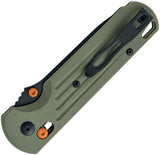 Fox Gabi Crossbar Lock OD Green G10 Folding Niolox Steel Pocket Knife 451FG