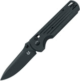 Fox Gabi Crossbar Lock Black G10 Folding Niolox Steel Pocket Knife 451