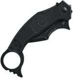 Fox MOA Linerlock Whongi Karambit Black G10 Folding Bohler N690 Pocket Knife 653