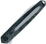 Fox Pacifico Linerlock Dark Matter Carbon Fiber Folding MagnaCut Pocket Knife ATCOG02MCF