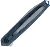 Fox Pacifico Linerlock Denim Micarta Folding MagnaCut Pocket Knife ATCOG02MD