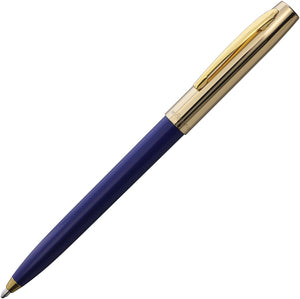 Fisher Space Pen Cap-O-Matic Space Blue & Gold 5.25" Writing Pen 003222