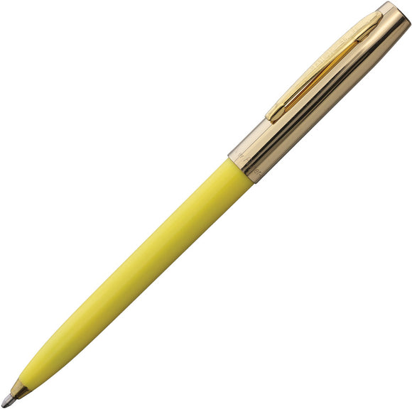 Fisher Space Pen Cap-O-Matic Space Yellow Writing Pen 003246