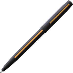 Fisher Space Pen Cap-O-Matic Space Black & Orange Writing Pen 122589