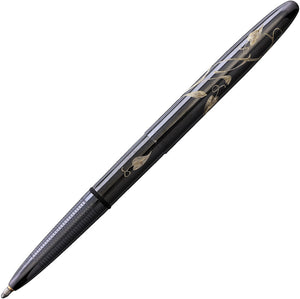 Fisher Space Pen Bullet Space Black & Tan 3.75" Water Resistant Pen 844122