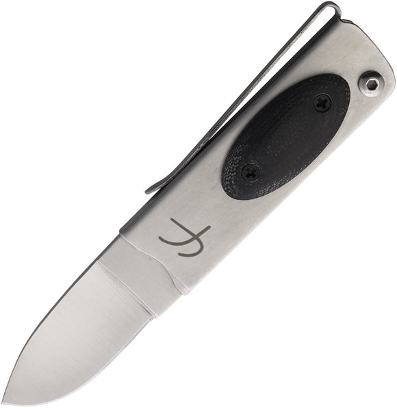 Fred Perrin Le Pititri Trifolder Black Micarta & 440C Stainless Folding Pocket Knife MK114PM