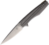 Fred Perrin Knives IKE Integral Titanium Folding 8.25" Pocket Knife MXH04
