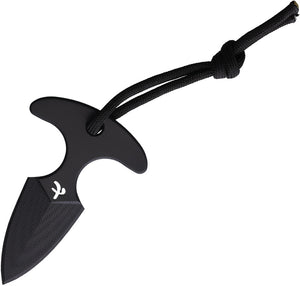 Fred Perrin Knives Mini Push Black G10 Push Dagger 1.75" Knife PUSHG10