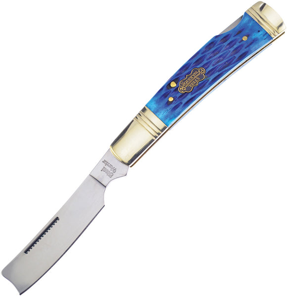 Frost Cutlery One Arm Razor Folding Stainless Steel Pocket Knife SW034BLCS