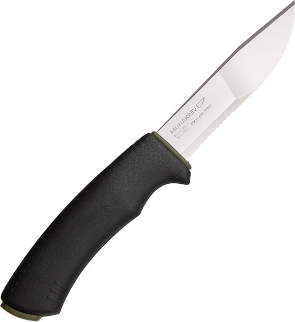 Mora Bushcraft Forest Green Polypropylene Stainless Fixed Blade Knife 01525