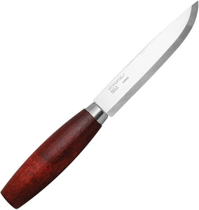 Mora Classic No 3 Red Birch Wood Carbon Steel Fixed Blade Knife 02412