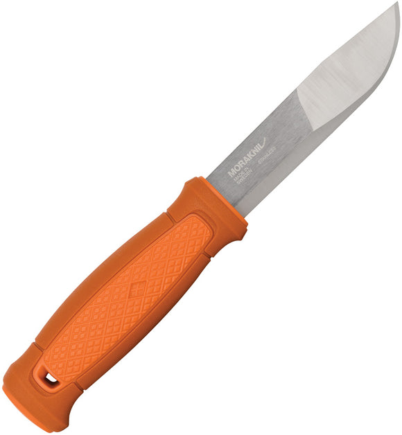 Mora Kansbol w/Survival Kit Orange Ploymer Stainless Fixed Blade Knife 02568