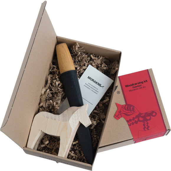 Mora Knives Dala Horse Woodcarving Kit 02634