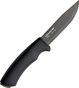 Mora Bushcraft Black Sure-Grip Carbon Steel Fixed Blade Knife 10791