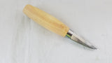 Mora Of Sweden Morakniv Birchwood Wood Carving 122 Fixed Knife + Sheath 16541