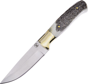 Frost Knives Cutlery Tan Brass Fixed Blade 8.13" Fixed Blade Knife WT057