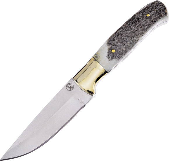 Frost Knives Cutlery Tan Brass Fixed Blade 8.13