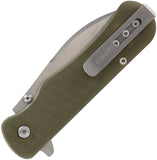 Gerber Confidant Linerlock OD Green G10 Folding Stainless Pocket Knife 1066476
