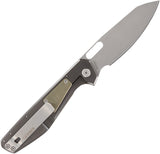 Gerber Slimsada Framelock Olive Micarta Folding D2 Steel Pocket Knife 1068145