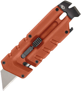 Gerber Prybrid Utility Multi-Tool Orange G10 Folding Stainless Razor Pocket Knife 1068149