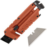 Gerber Prybrid Utility Multi-Tool Orange G10 Folding Stainless Razor Pocket Knife 1068149