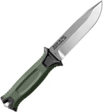 Gerber Strongarm Green GFN Stainless Drop Point Fixed Blade Knife 1069028