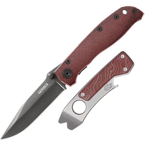 Gerber Air Ranger & Shard Red & White Folding Pocket Knife XL Combo 1069303