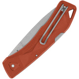 Gerber LST Ultra Lockback Burnt Orange GFN Folding 420HC Pocket Knife 1074511