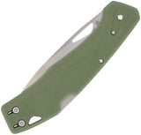 Gerber LST Lockback Green GFN Folding 440A Stainless Clip Pt Pocket Knife 1074518