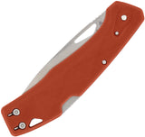 Gerber LST Lockback Orange GFN Folding 440A Stainless Clip Pt Pocket Knife 1074522