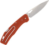 Gerber LST Lockback Orange GFN Folding 440A Stainless Clip Pt Pocket Knife 1074522