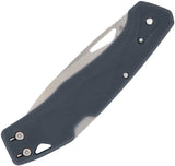 Gerber LST Lockback Blue GFN Folding 440A Stainless Clip Pt Pocket Knife 1074526