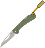 Gerber LST Mini Lockback Green GFN Folding 440A Stainless Wharncliffe Pocket Knife 1074530