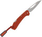 Gerber LST Mini Lockback Orange GFN Folding 440A Stainless Wharncliffe Pocket Knife 1074534