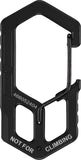 Gerber Carabiner Black Stainless Bottle Opener Keychain Tool 1075355
