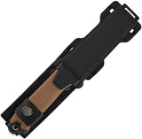 Gerber Strongarm Camp Black & Coyote Tan GFN MagnaCut Fixed Blade Knife 1075371