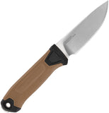 Gerber Strongarm Camp Black & Coyote Tan GFN MagnaCut Fixed Blade Knife 1075371