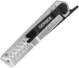 Gerber Ayako Framelock Silver Aluminum Folding 7Cr17MoV Pocket Knife 1076077