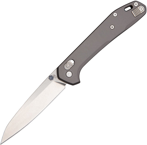Gerber Savvy Pivot Lock Gray Aluminum Folding CPM-20CV Wharncliffe Pocket Knife 1844